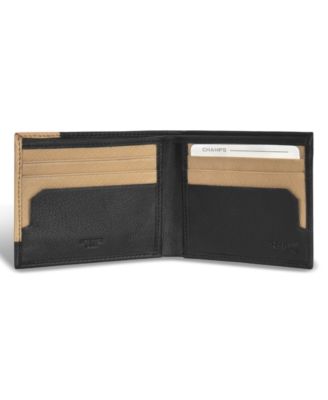 Men's Iconic Collection Leather Bi-Fold Wallet