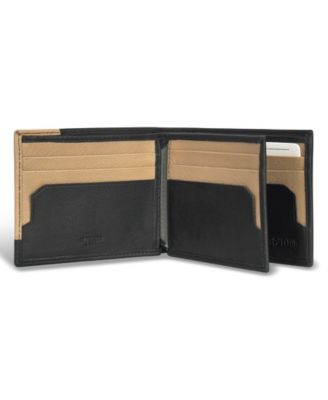 Men's Iconic Collection Leather Center Wing Wallet