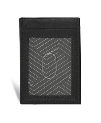 Men's Onyx Collection Leather Mag Hybrid Card Holder