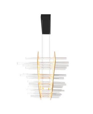 12" Metal Gondola LED Chandelier