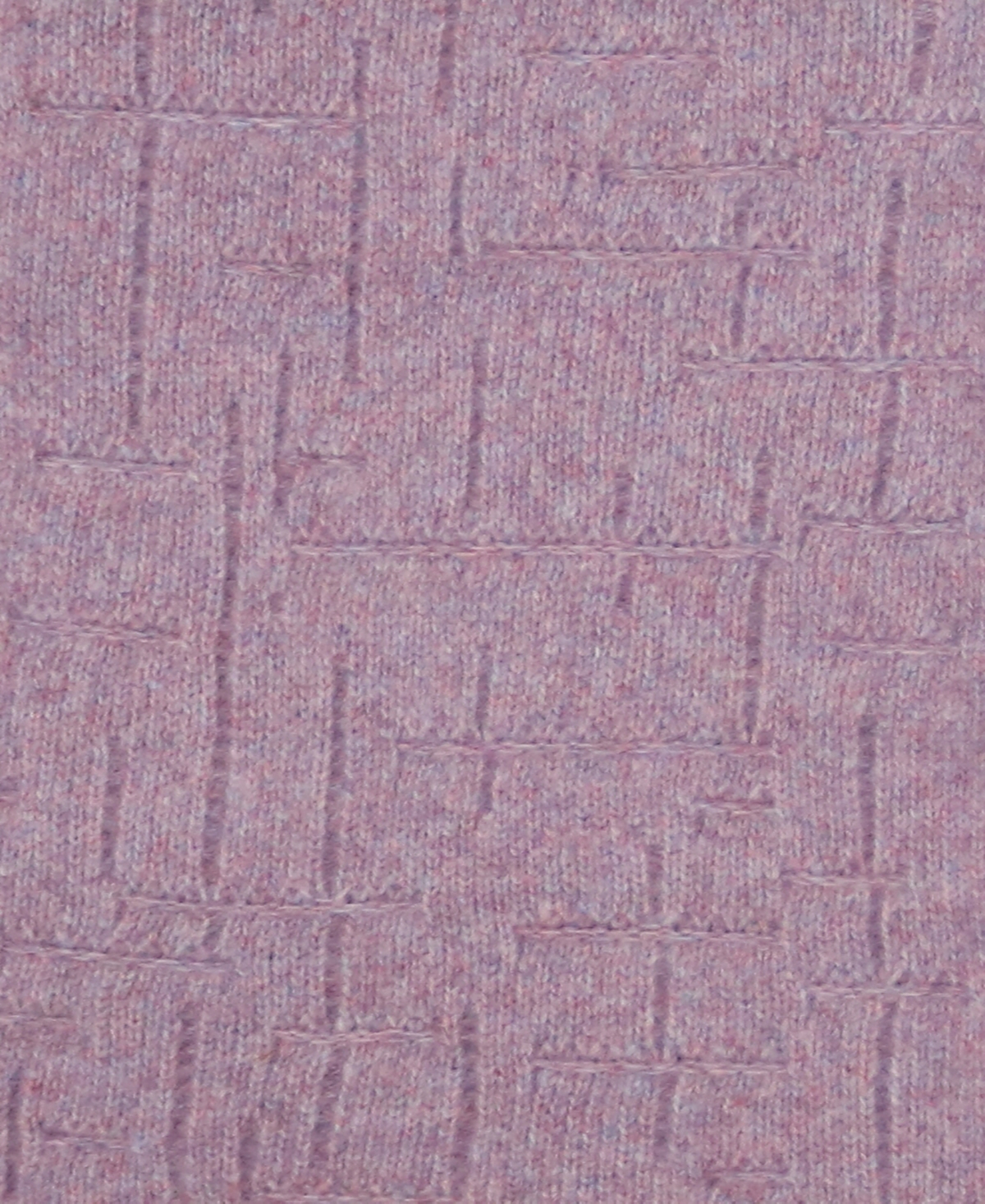 Fraas Melange Solid Hat/mitten/scarf Set In Pale Rose