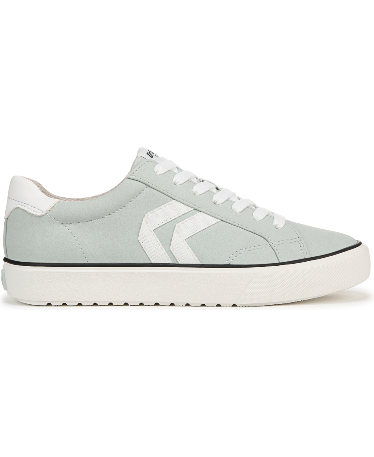 Shop Dr. Scholl's Women's Offline Lace Up Sneakers In Ocean Green Faux Leather