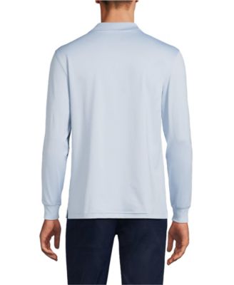 School Uniform Men's Long Sleeve Rapid Dry Polo Shirt