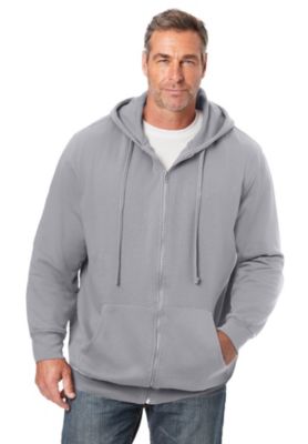 Men's Fleece Zip-Front Hoodie