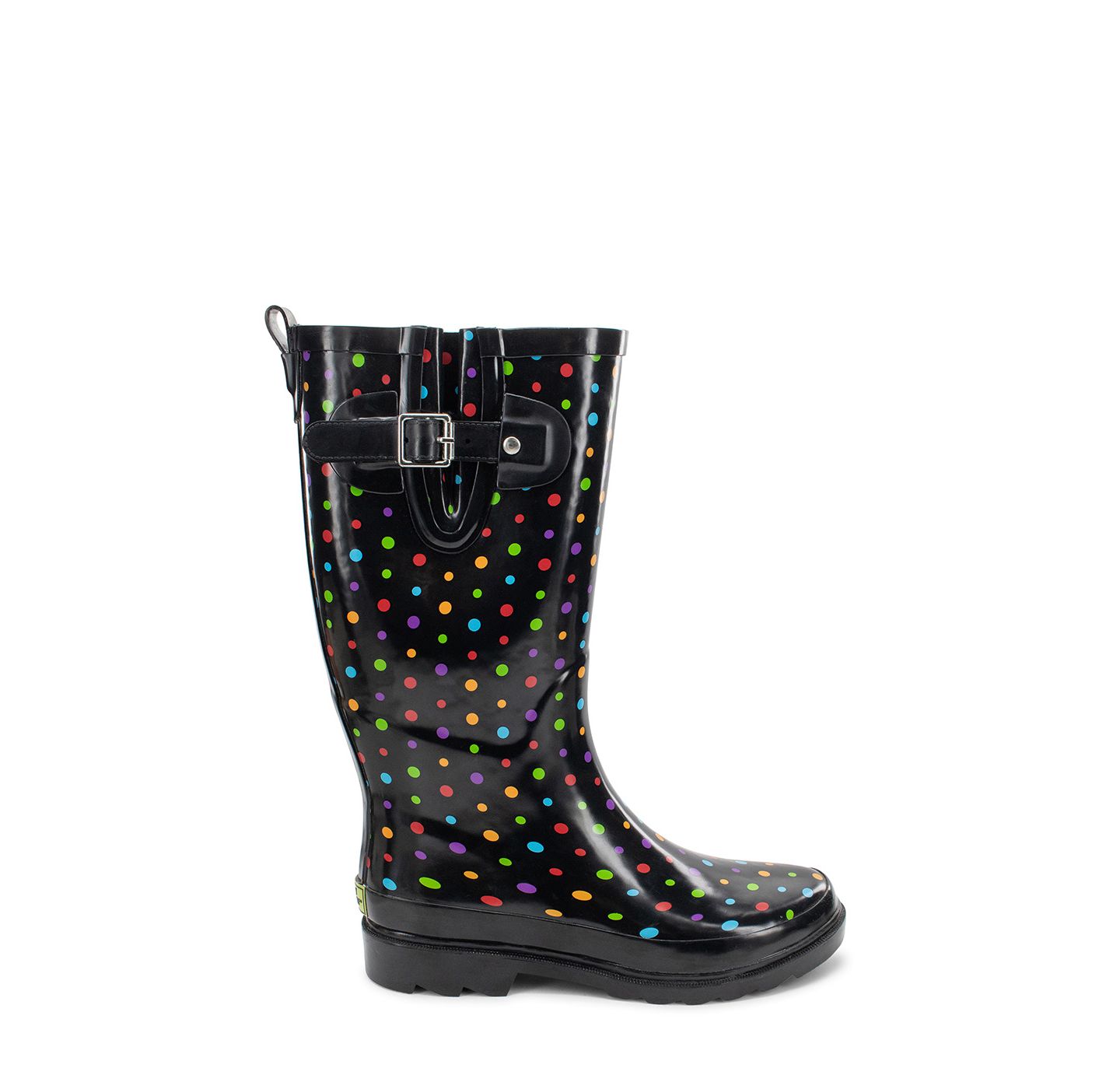 Женские ботинки Western Chief Ditsy Dot Tall Rain Boot, цвет: Разноцветный — фото 1