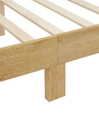 Adin Queen Platform Bed with Boucle Upholstery