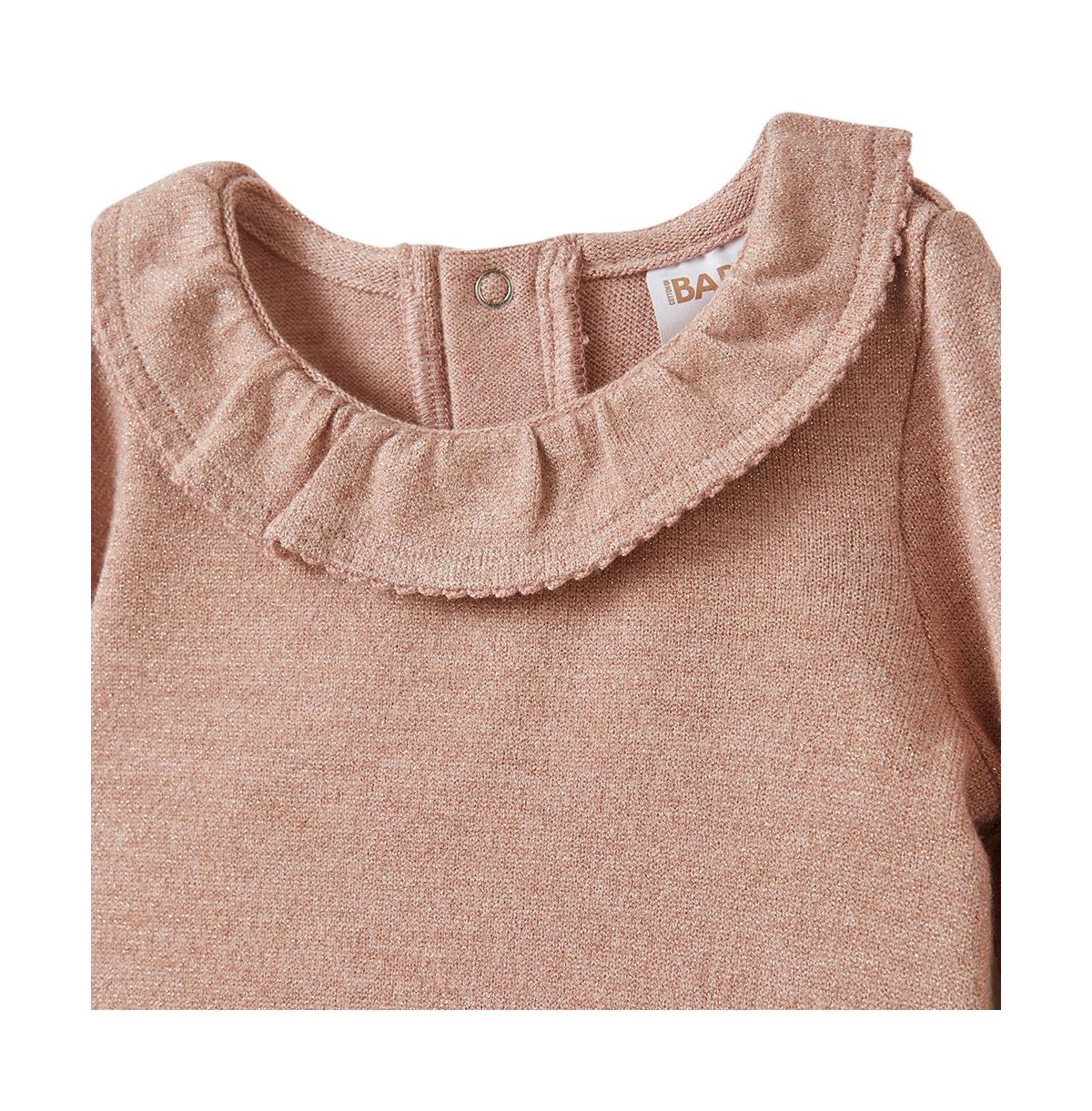 Cotton On Baby Girls Mazey Shimmer Long Sleeve