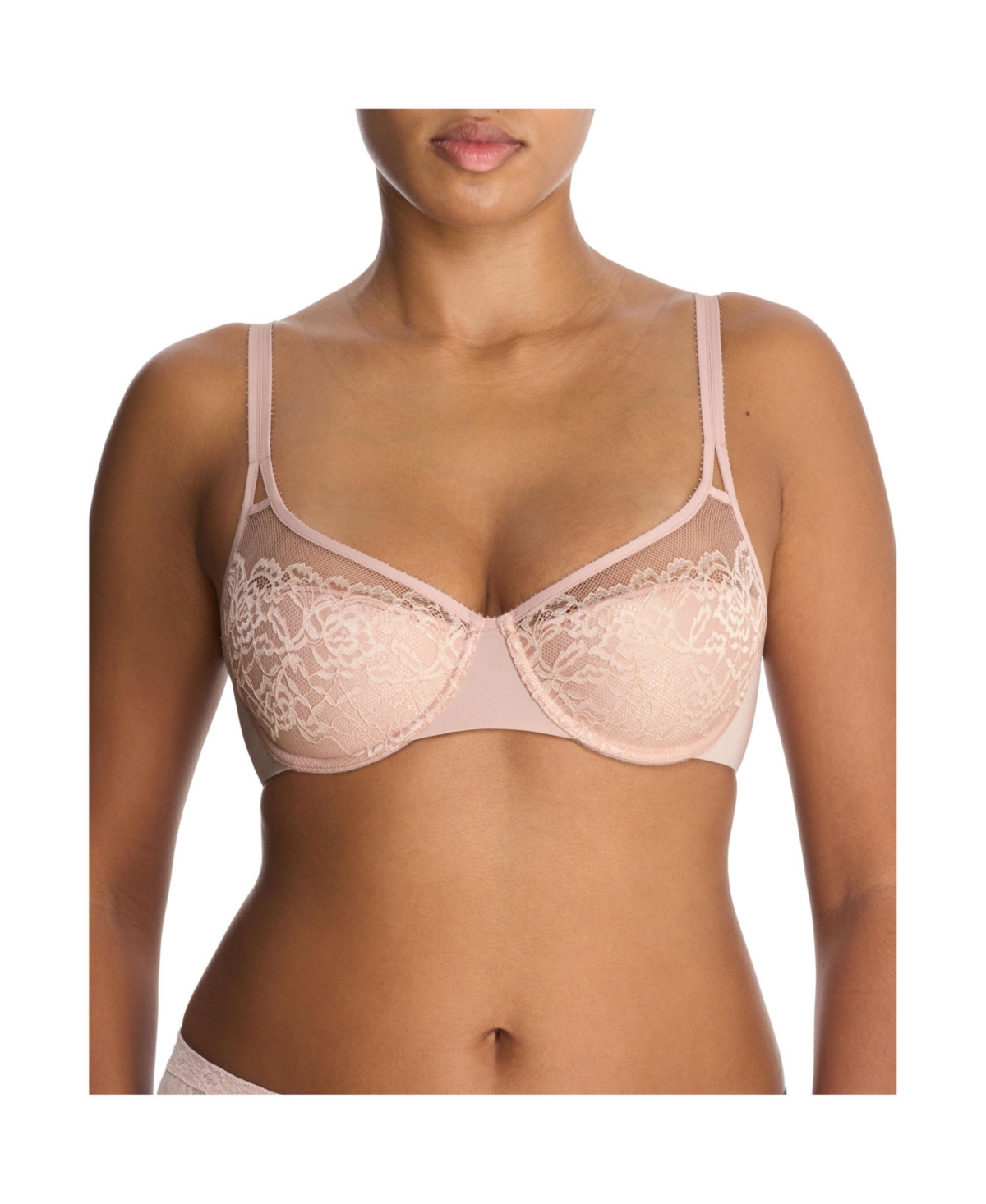 Natori Women's Graceful Full Fit Balconette Contour Underwire Bra -lt ivory