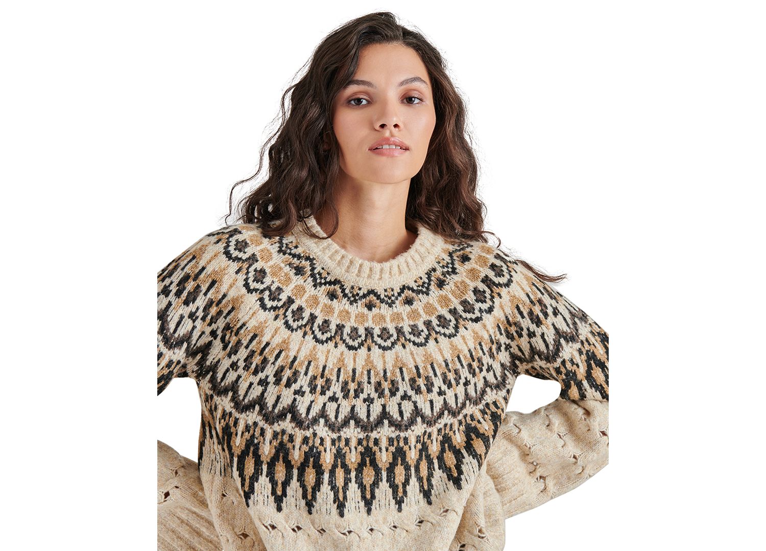Women's Suzette Fair Isle Sweater