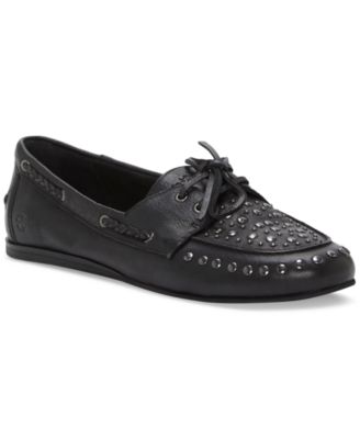 Lucky Brand - Women's Timini Studded Moccasin Boat Shoe Loafers