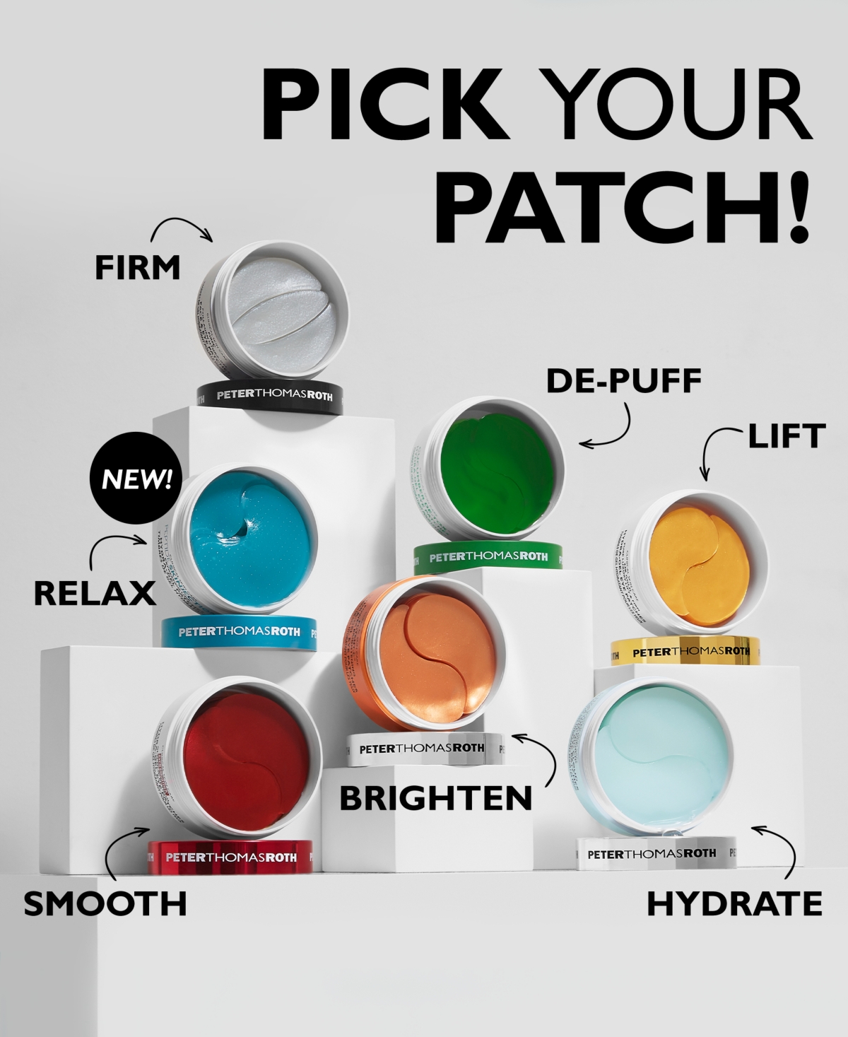 Peter Thomas Roth Peptide Skinjection Expression Line Hydra-gel Patches, 60 Patches In No Color