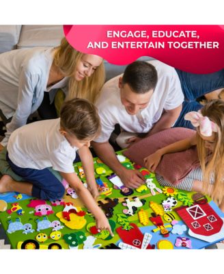 Felt Board for Kids 3-5 Years Old - Social Emotional Preschool Learning