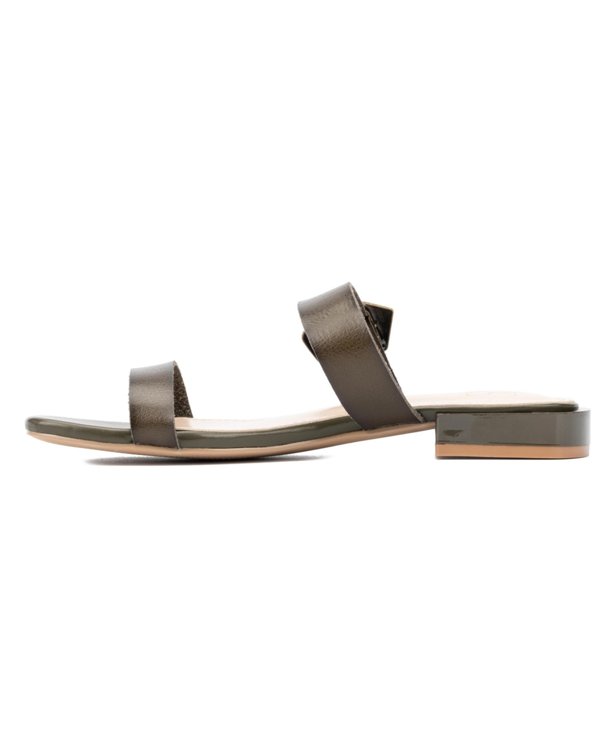 New York & Company Helga Women's Big Buckle Sandal