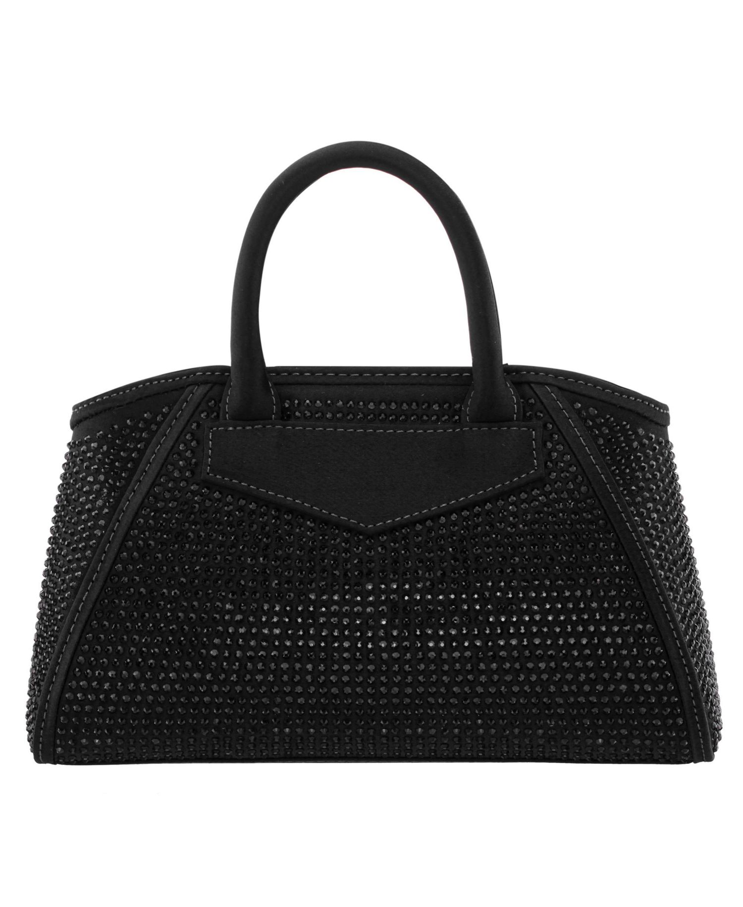 All Over Crystal Satchel Bag