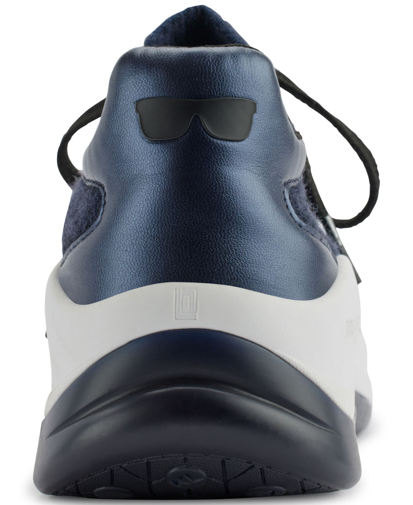 Женские кроссовки KARL LAGERFELD PARIS Carsyn Lace Up, цвет: Тёмно-синий / Чёрный — фото 3