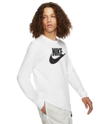 Nike Men's Sportswear Long-Sleeve Logo T-Shirt - Macy's