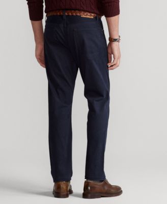 Men's Slim Straight Stretch Sateen Five-Pocket Pants
