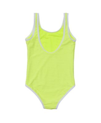 Big Girls Citron Zest Scoop Swimsuit