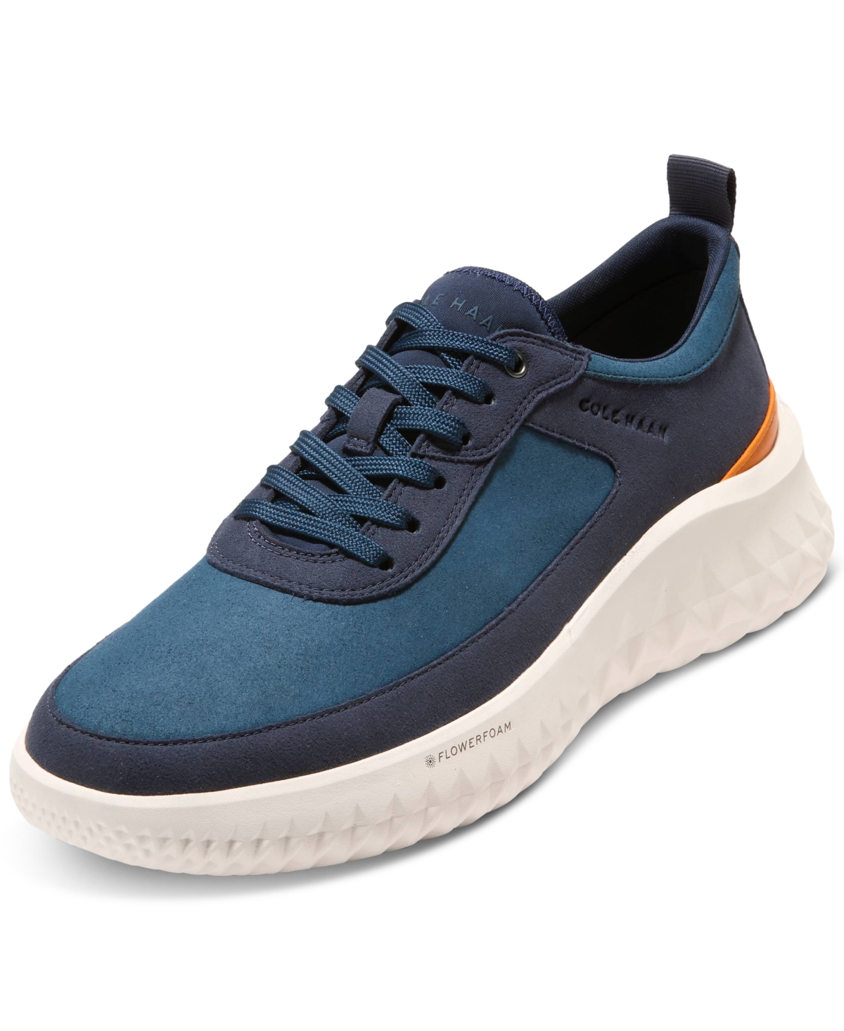 Cole Haan Men's Generation Zerogrand Ii Ultra Lace-Up Shoe - Navy Blazer-Ivory