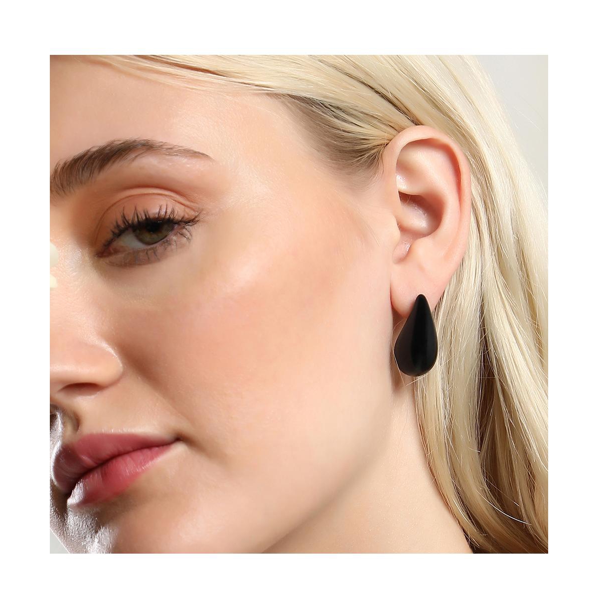 Sohi Women's The Small Teardrop Stud Earrings