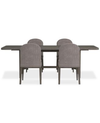 Griffith 5 Pc. Rectangular Dining Set (Table & 4 Side Chairs), Created for Macy's
