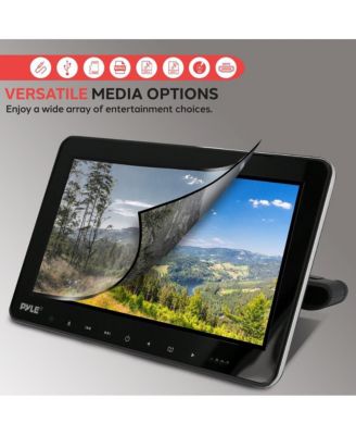 10.5'' Car Headrest DVD Player, HDMI, USB, SD, FM Transmitter