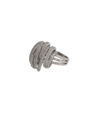 Women's The Cristal Tempest Statement Ring