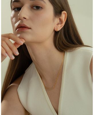 Sterling Silver 18k Gold Plated Daphne Necklace Holiday Gift Idea