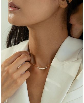 Sterling Silver 18k Gold Plated Josephine Necklace Holiday Gift Idea