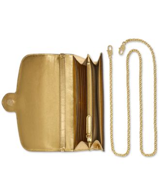 Adair Croc-Embossed Leather Small Crossbody