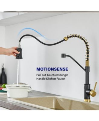 Pull out Touchless Single Handle Kitchen Faucet with MotionSense