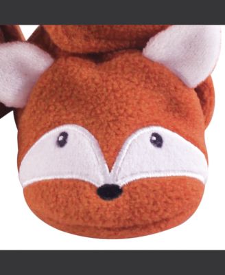 Baby Boys Hudson Unisex Plush Fleece House Slippers