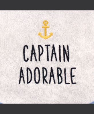 Baby Cotton Terry Drooler Bibs with PEVA Back 10pk, Princess