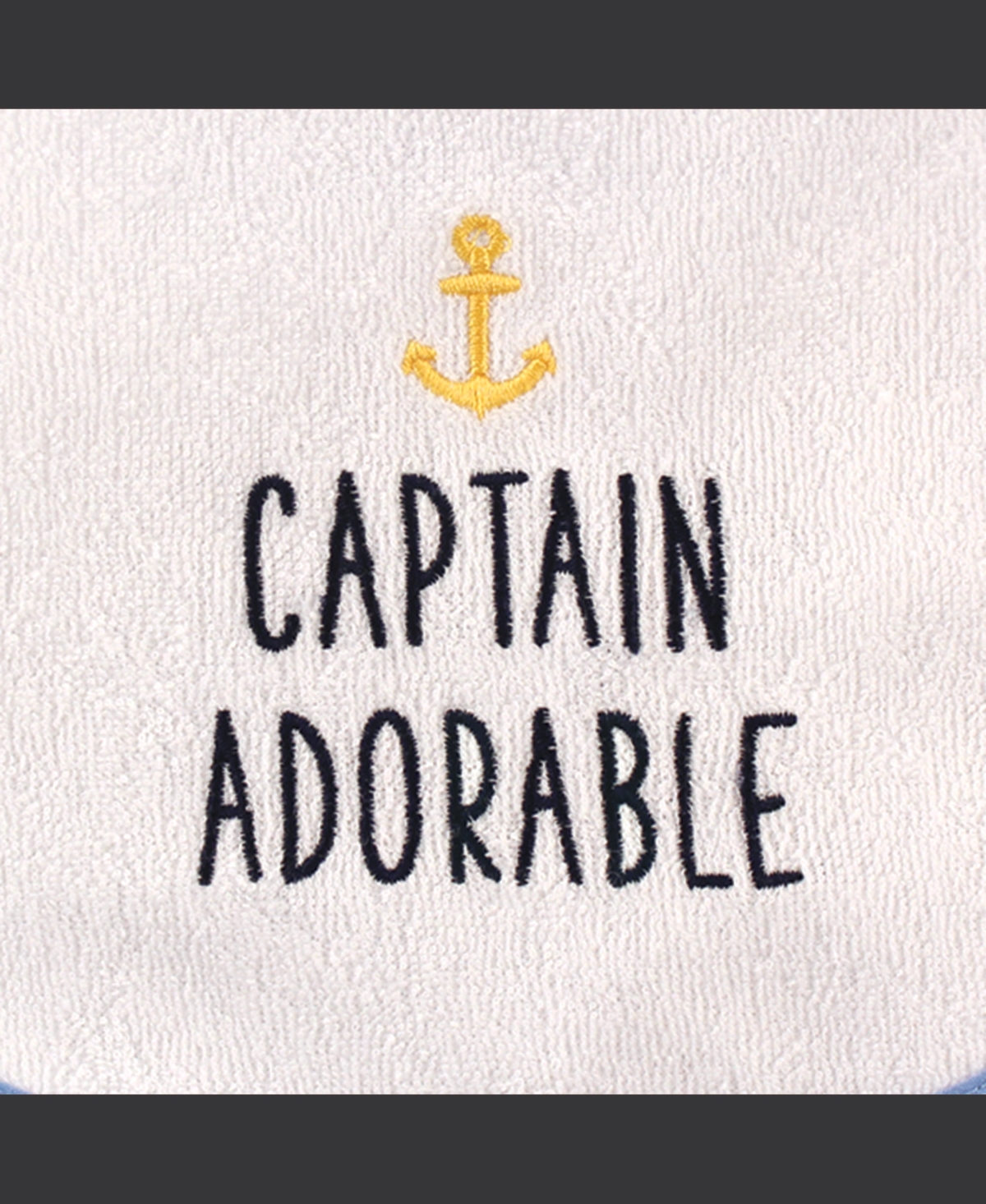 Luvable Friends Drooler Bibs with Waterproof Backing, 10-Pack, One Size