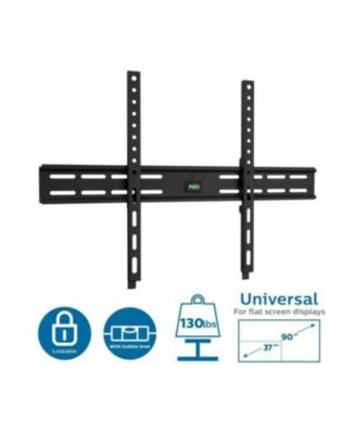 Thin-Profile Fixed TV Wall Mount for Up To 90-Inch Flat Screen