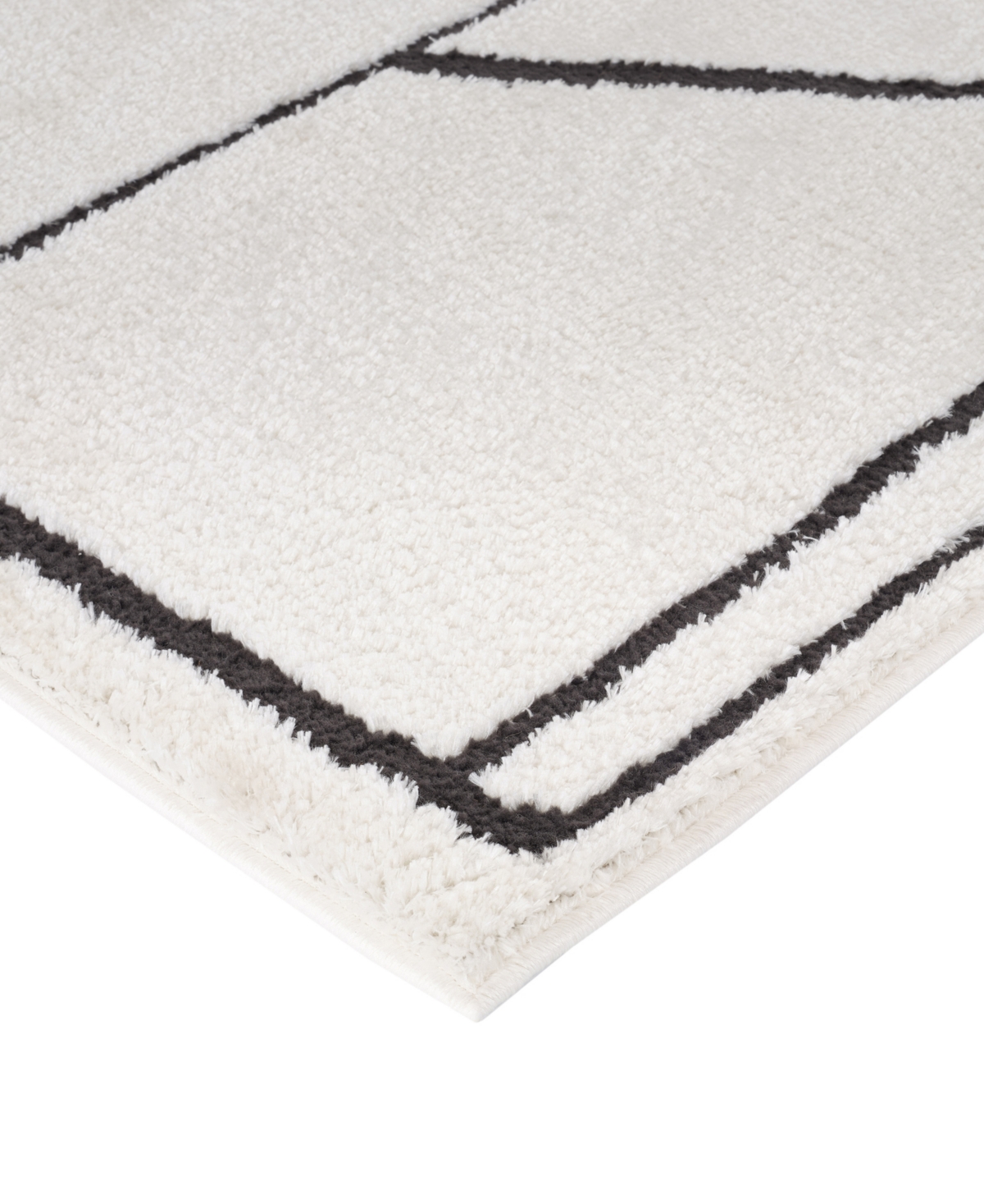 Amer Rugs Monotone Mnt9 5'x8' Area Rug In Ivory