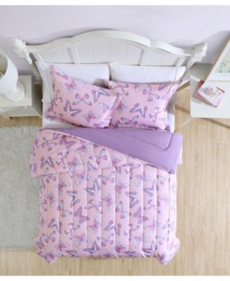 Magical Butterfly 3-Piece Ultra Soft Microfiber Comforter Set - Full