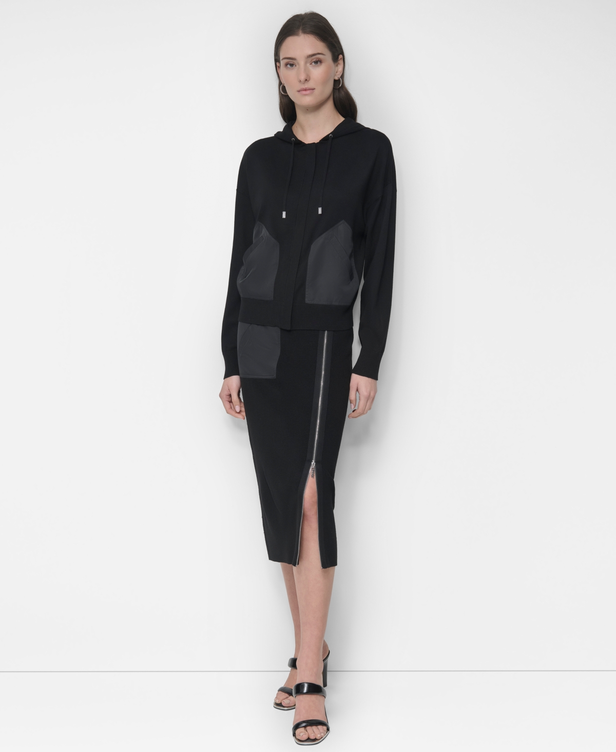 Dkny Women's Hooded Sweater