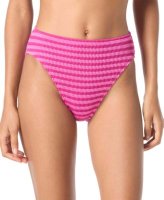 Michael Kors - Women's High-Rise Bikini Bottoms