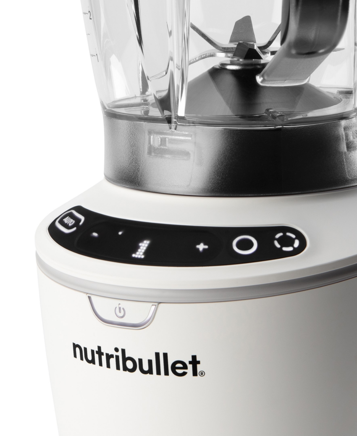 Nutribullet 1400 Watts Smartsense Blender Combo In Matte White