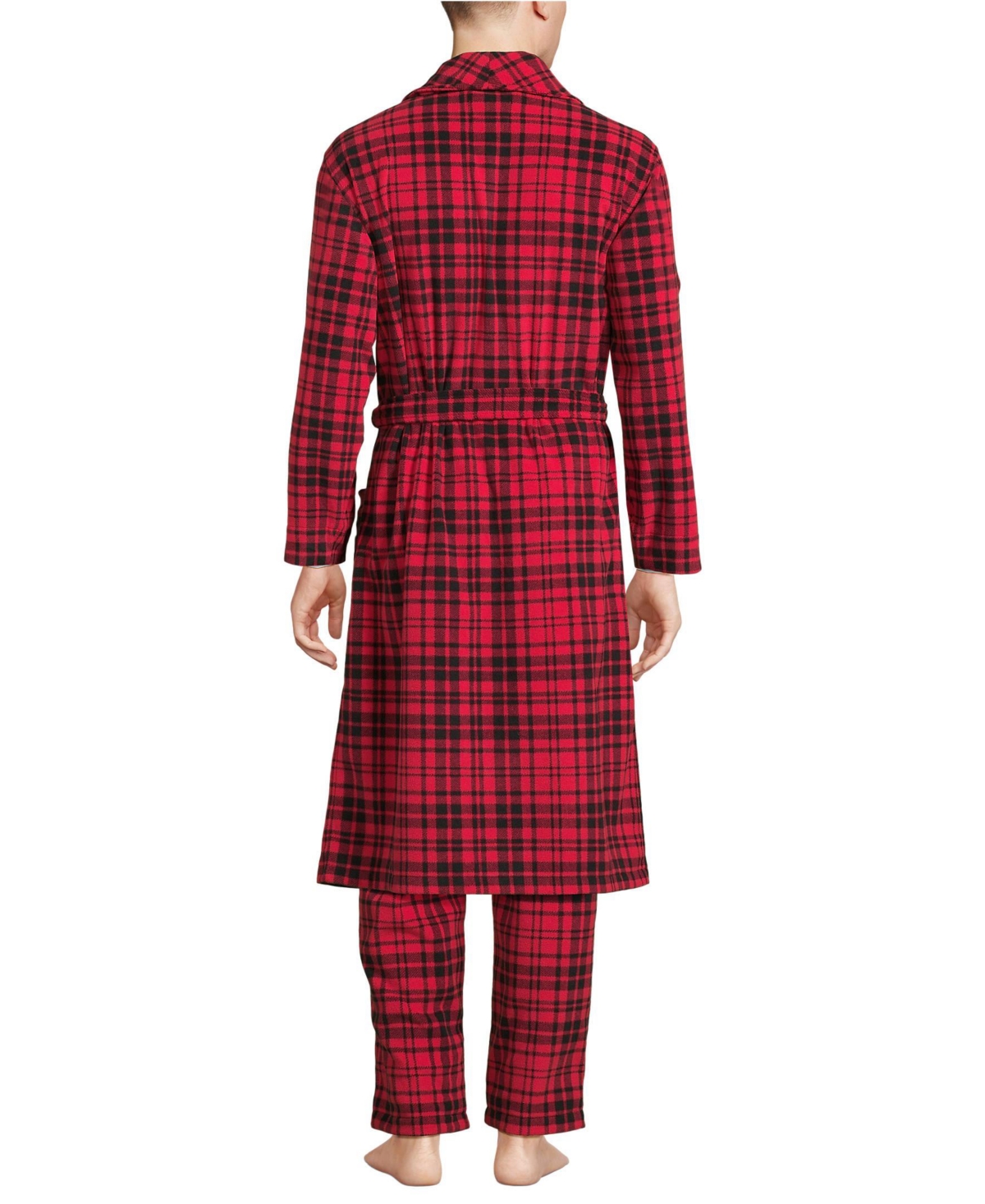 Lands' End Men's Fleece Robe