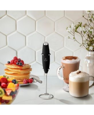 High Power Milk Frother Complete Set - Manual Latte Foamer