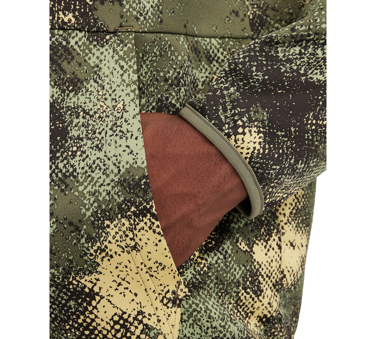 Nike Men's Therma-fit Camo Pullover Hoodie -bla