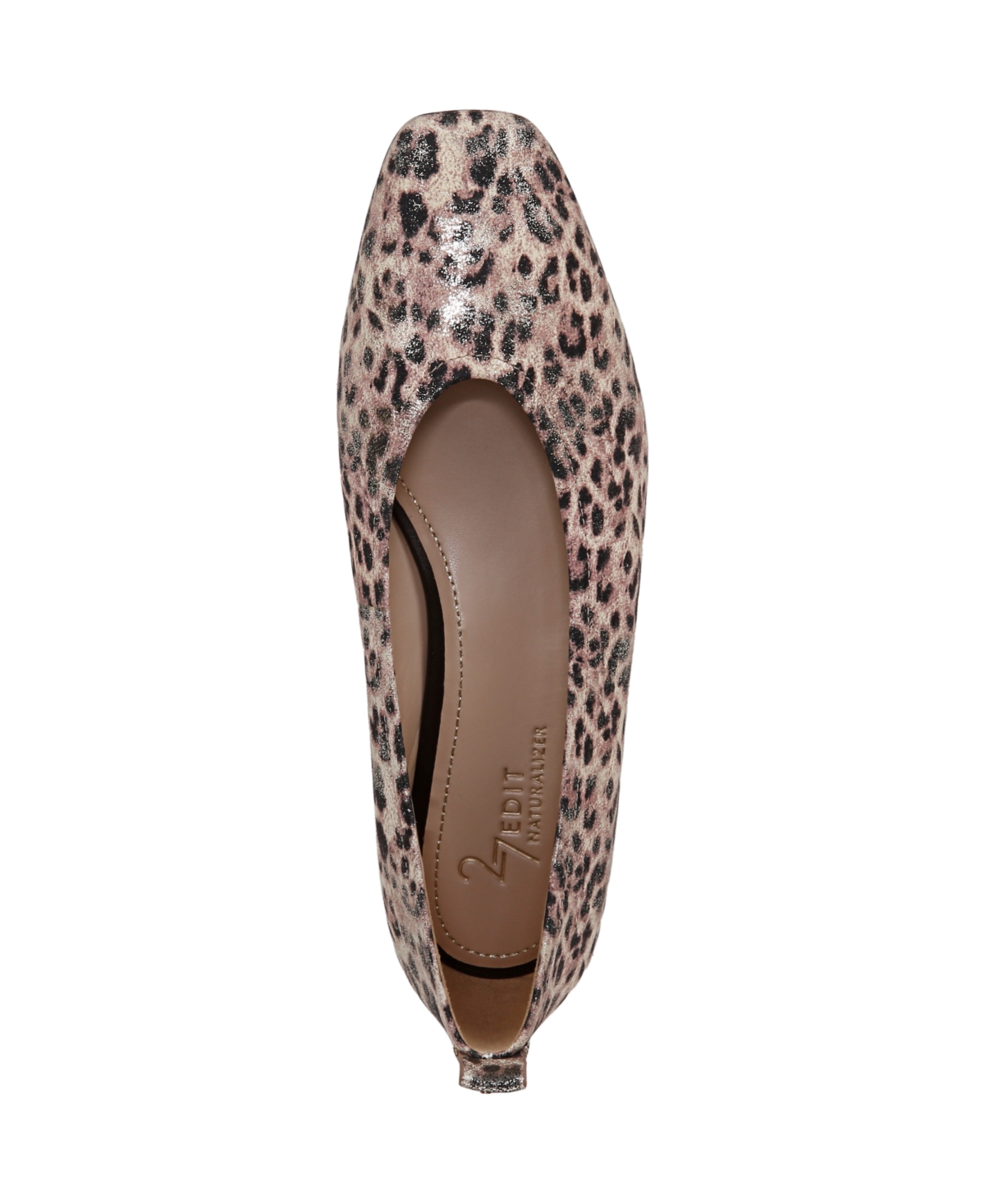 NATURALIZER CARLA SQUARE TOE BALLET FLATS 