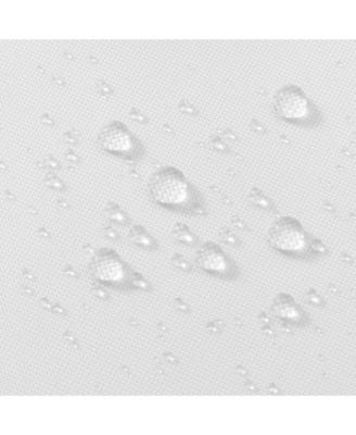 Textured Waffle Weave with Snap In Liner and 12 Hooks, 54"X78"