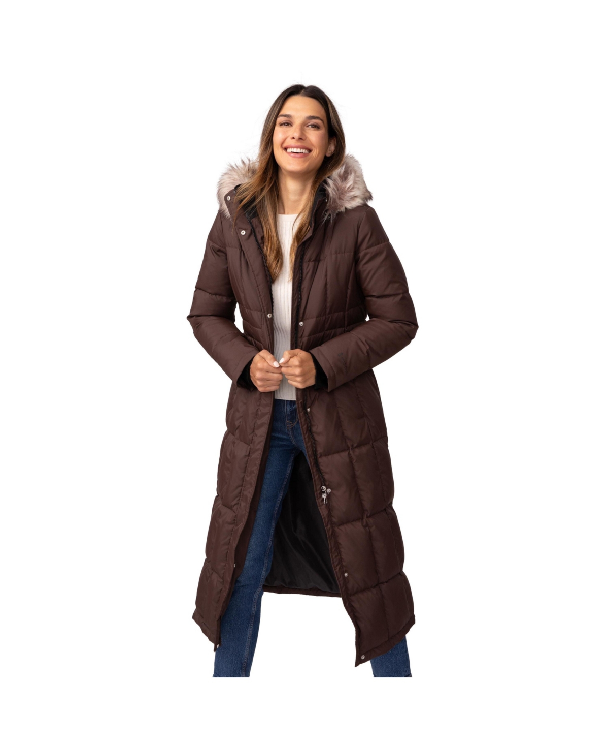 Free Country Women's Full Length Splendor Down Jacket