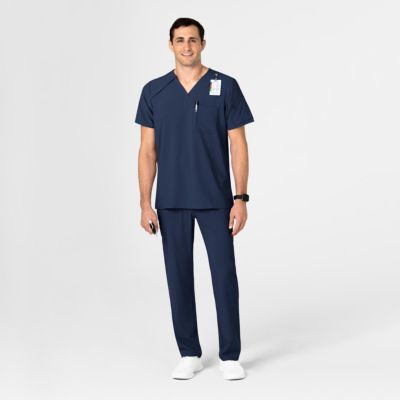 Men's RENEW EZ Zip Scrub Top