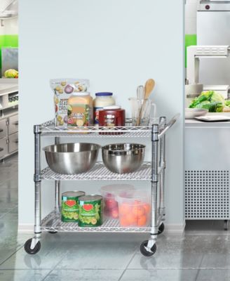 3-Tier Heavy-Duty Utility Cart
