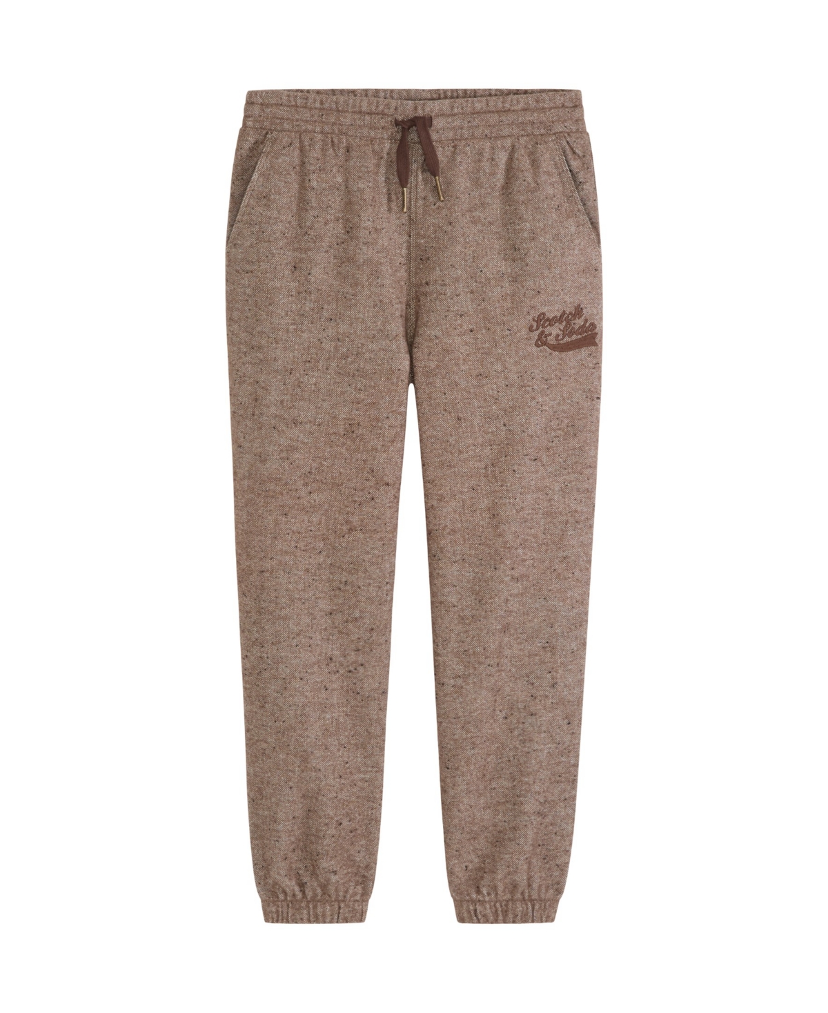 Scotch & Soda Big Boys Fashion Jogger In Coffee