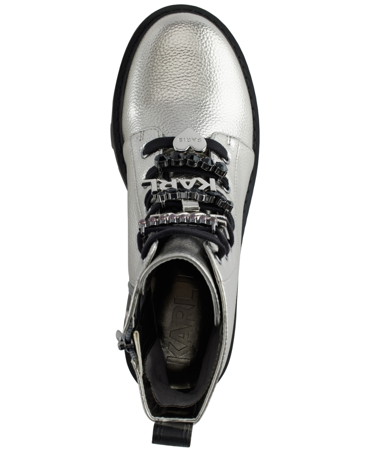 Karl Lagerfeld Paris Women's Mela Combat Boots